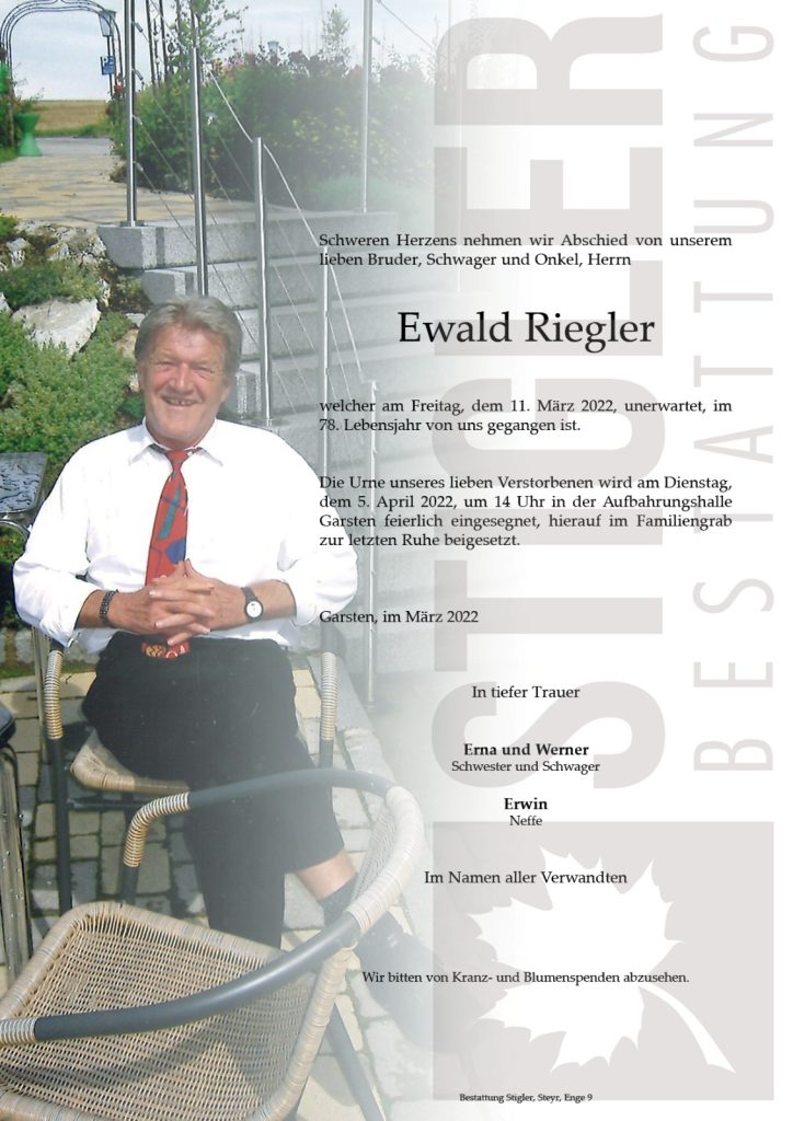 Ewald Riegler 